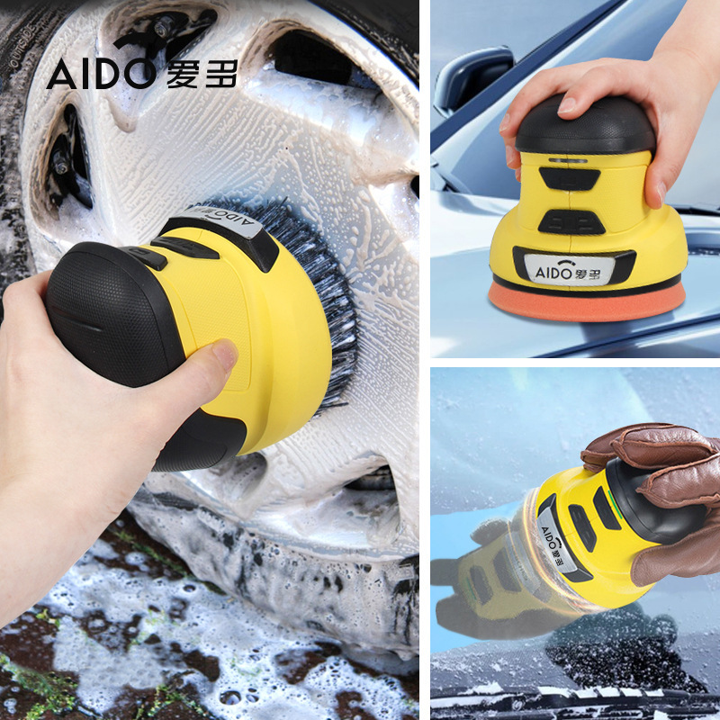 Factory Direct Sales Multifunctional Car Ice Scraper Polishing Coating Waxing Machine Three-Piece Set Electric De-Icer