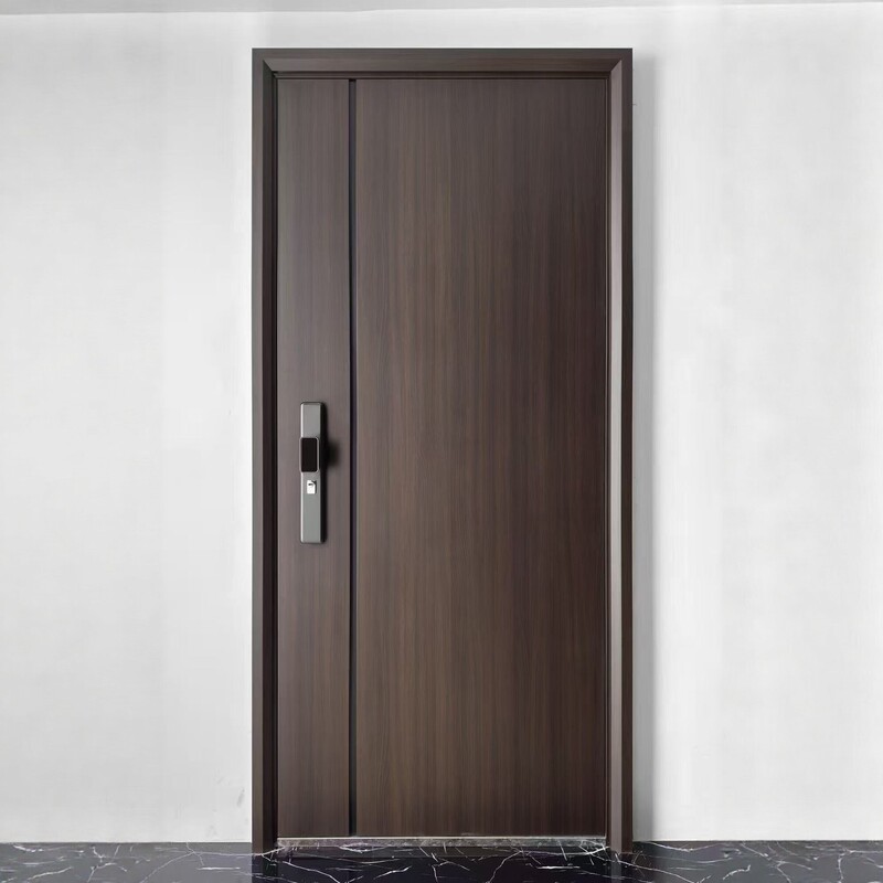 Wood Grain Transfer Printing Anti-Theft Door, Entrance Door for Home Use, Villa Main Door, Rural Self-Built House Safety Door, Double Door Wood Grain Transfer Printing Anti-Theft Door, Entrance Door for Home Use, Villa Main Door, Rural Self-Built House Safety Door, Double Door