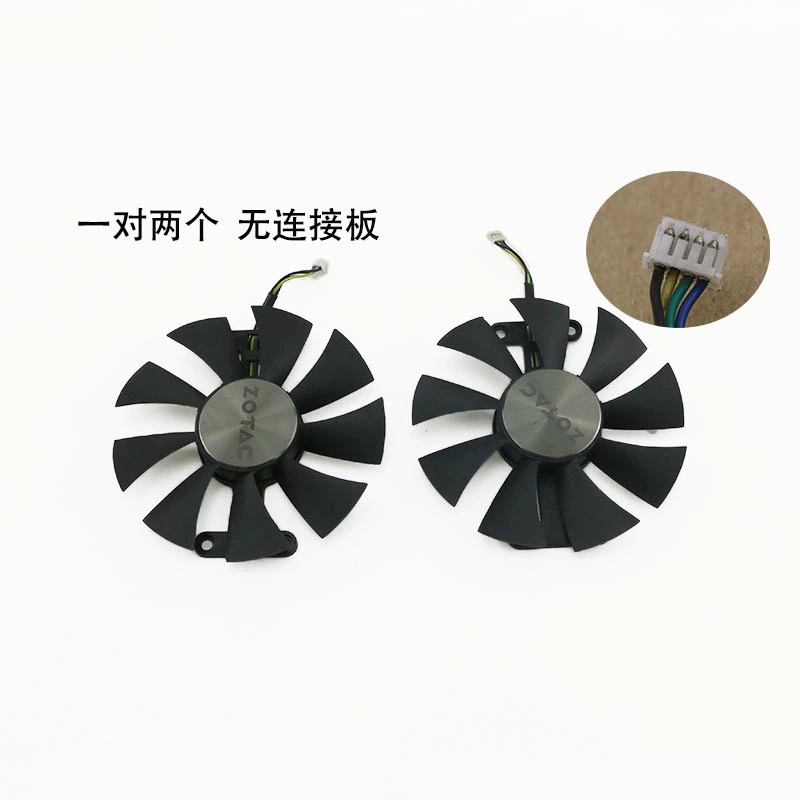Подходит для ZOTAC/ZSOTAI GTX960 950 AMP EDITION вентилятор охлаждения видеокарты GA91S2H