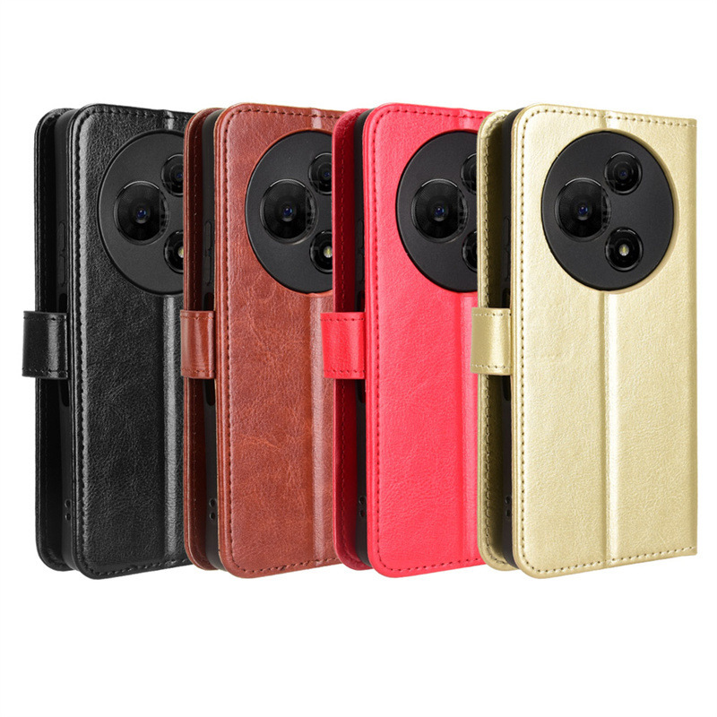 Suitable for Tcl 60 Nxtpaper Mobile Phone Case Tcl 60 Se Mobile Phone Leather Case Crazy Horse Pattern Flip Card 60Xe Suitable for Tcl 60 Nxtpaper Mobile Phone Case Tcl 60 Se Mobile Phone Leather Case Crazy Horse Pattern Flip Card 60Xe