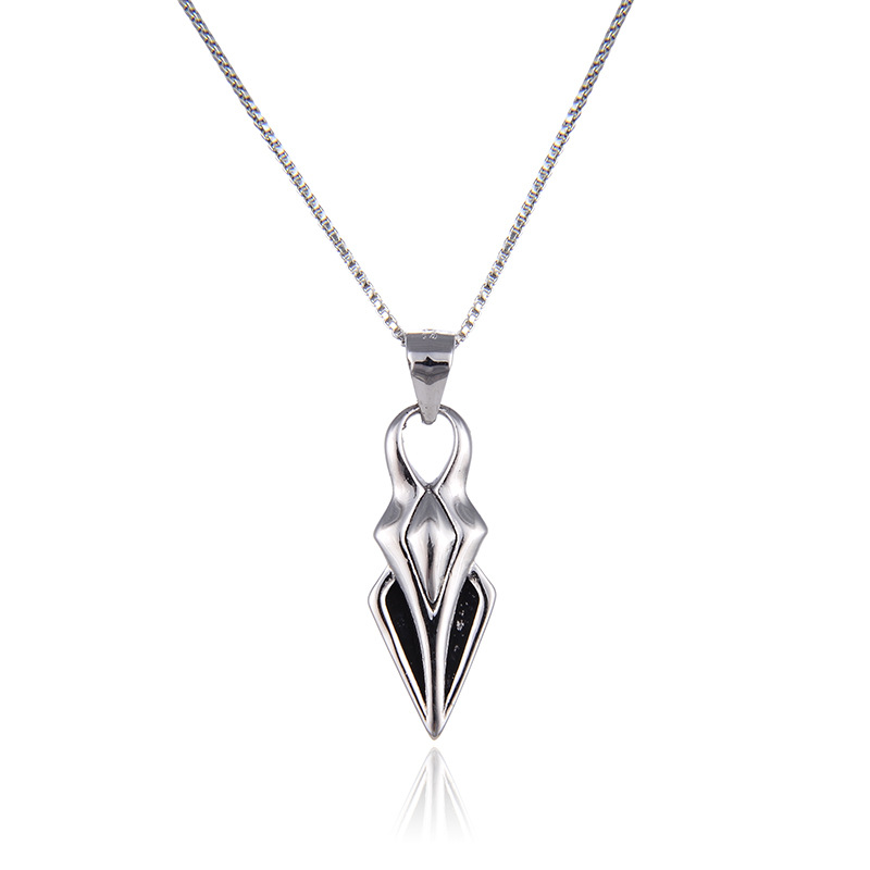 Venta al por mayor estilo frío elegante collar colgante de las mujeres elegante colgante de joyería japonesa y coreana estilo s925 accesorios de plata