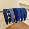 Demi-season retro hairgrip, plush headband, fashionable hair accessory, South Korea, wholesale