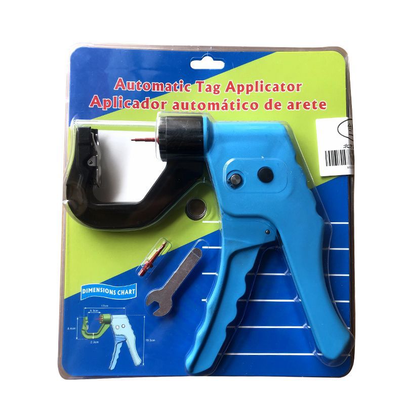 Alicates de etiqueta de oreja de rebote automático veterinario alicates de etiqueta de oreja vertical alicates de etiqueta de oreja de ganado de cerdo alicates de etiqueta de oreja