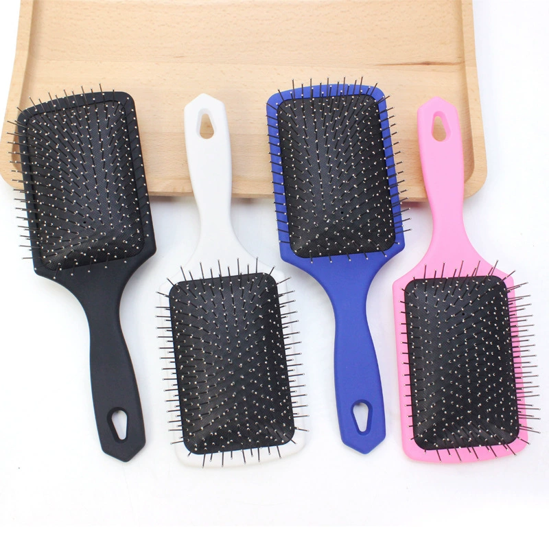 ABS матовая большая квадратная расческа надувная расческа для головы Массажная расческа пушистые волосы расслабляет голову высокой черепной гребень