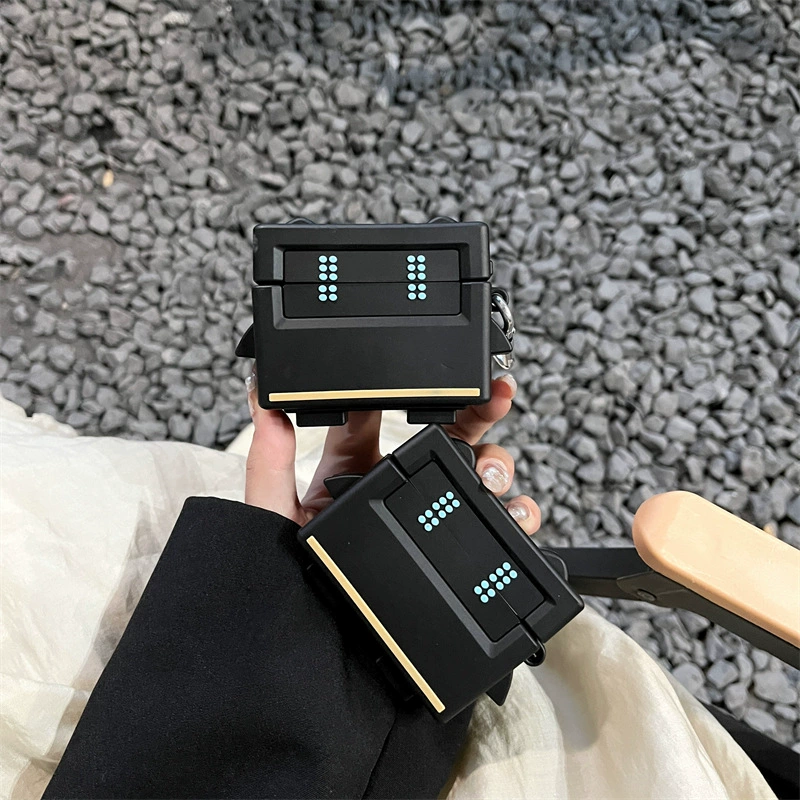 Совместимые мультяшные наушники, силиконовый милый защитный чехол, Bluetooth