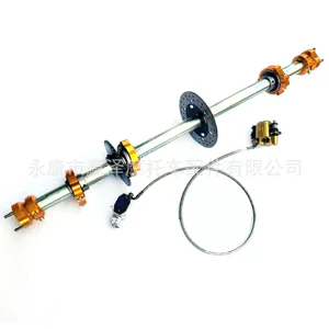 Dəyişdirilmiş Dörd Təkərli Kart Drift Motosiklet Aksesuarları Arxa Ox Alüminium Flange Əyləc