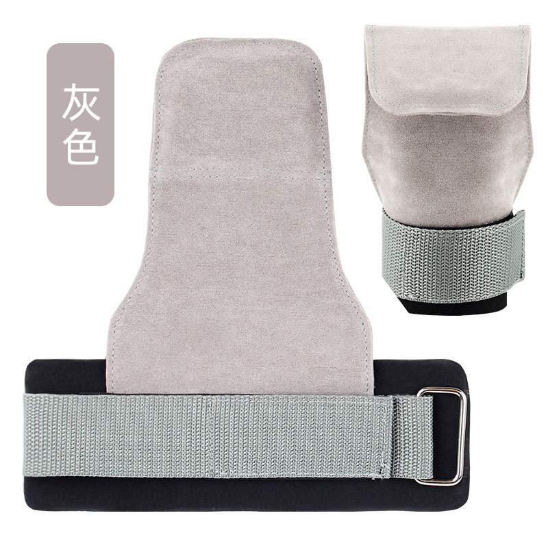 Entrenamiento de fuerza piel de vaca Protector de La Palma fitness levantamiento de pesas protector de muñeca pull-up hard pull guantes agarre auxiliar cinturón de refuerzo