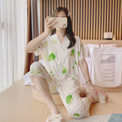 Maternity Sleepwear Short Sleeve Sweet Set Modal Postpartum Wear Summer Maternity Clothing Summer Postpartum Nursing Clothes Wholesale