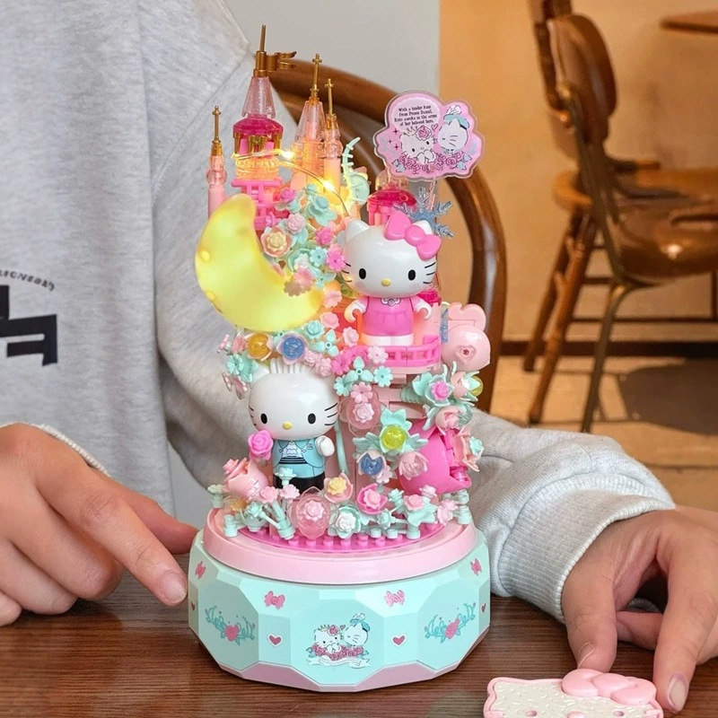 Hello Kitty, hello kitty, sanrio, constructor, music box, toy, Birthday gift