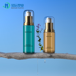 Source Factory 30ml High-End Dropper Bottle 50ml Essential Oil Bottle Pet Essence Milk Bottle Liquid Foundation Small Bottle