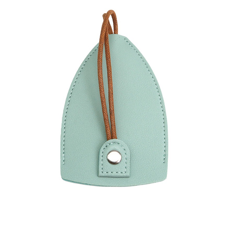 クロスボーダー引き出し式キーバッグ、車のキー収納バッグ、エンボスロゴ入りレザー保護カバー、春の新製品