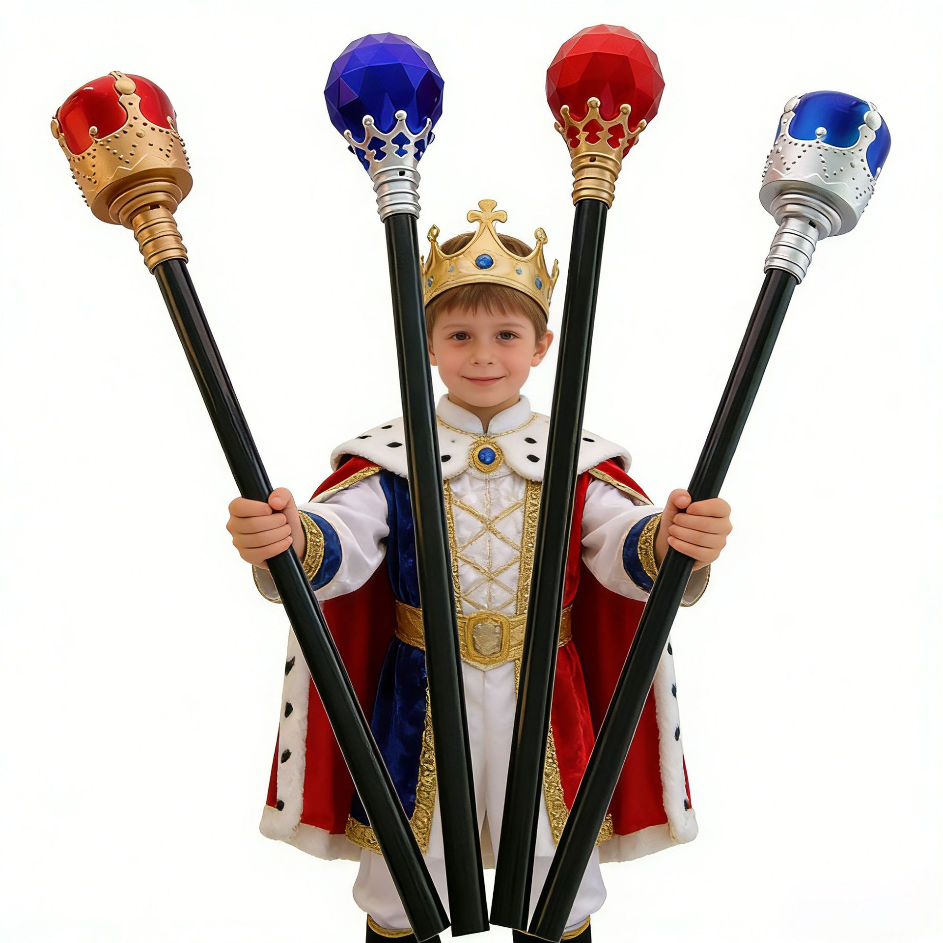 Productos de espectáculo para niños Kingstown Cosplay props Halloween Princess Princestown Juguetes varitas mágicas