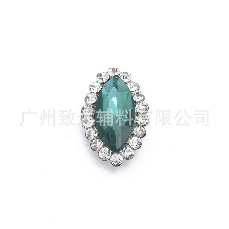 Piedras de imitación cosidas a mano de doble capa con forma de ojo de caballo y girasol de 7x15 mm, de fondo plano, superventas transfronterizas, accesorios de joyería DIY, 500 piezas/paquete image 10