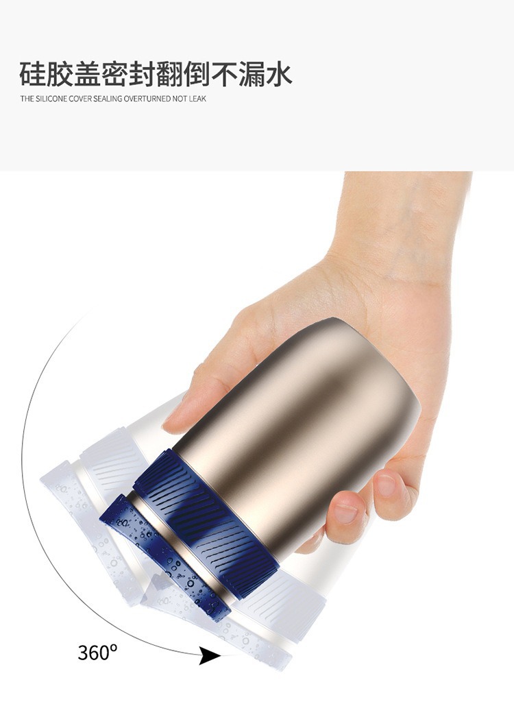 Car intelligent hot and cold cup car desktop dual-use hot and cold cup home office portable refrigeration heating car refrigerator