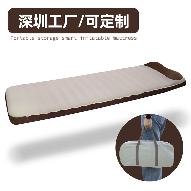 Factory Custom Automatic Inflatable Mat Outdoor Camping Inflatable Sofa Portable Lazy Sleeping Mat Indoor Single Double Camping Factory Custom Automatic Inflatable Mat Outdoor Camping Inflatable Sofa Portable Lazy Sleeping Mat Indoor Single Double Camping