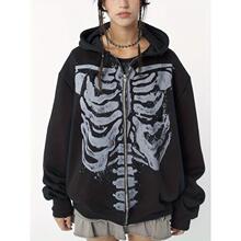 C 52432 3D Printed Zip Hoodie ����ӡ������ �羳ŷ������