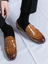 C 24434 Double Stitch Monk Shoes ˫��ɮ��Ь �羳ŷ��