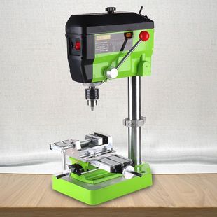 数显小型台钻多功能工业级台式电钻家用小型220v钻孔机钻台支架-阿里巴巴