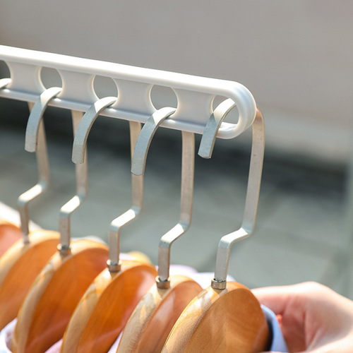 Porous clothes hanger hook portable travel clothes drying rack multi-functional business trip travel dormitory student clothes support storage rack