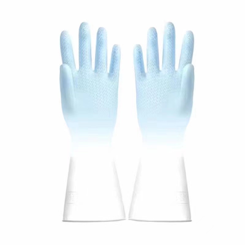 Kitchen Cleaning Rubber Gloves For Dishwashing And Laundry_voghion.com