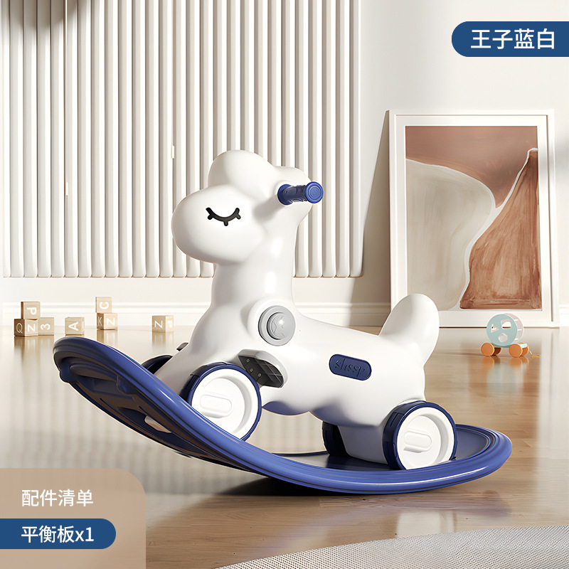 Juguetes de Troya para bebés personalizados mayoristas de un año regalos de cumpleaños para niños multifuncionales mecedor carro