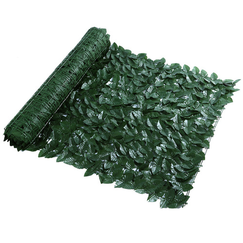 Simulation fence decoration green plant wall artificial roller fence net leaves fence simulation vine fence railing wholesale