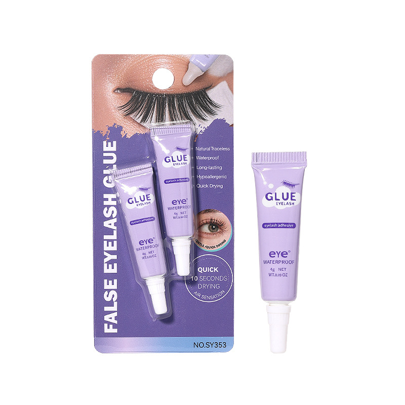LMLTOP transfronterizo exclusivo pegamento para pestañas postizas, herramienta auxiliar para peinar pestañas postizas, pegamento para pestañas SY353