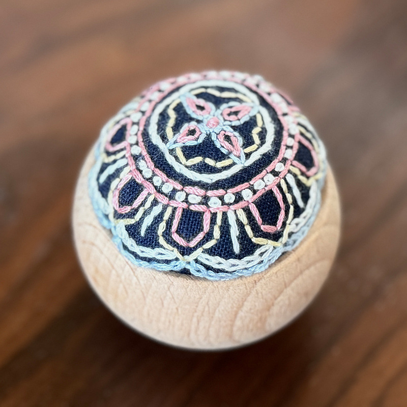 Paquete de material de bricolaje de bordado, bordado de espinas, práctica para principiantes, bolso de mano, juego de regalo, flor de bordado Lu, caja de inserción de aguja de autobordado tridimensional