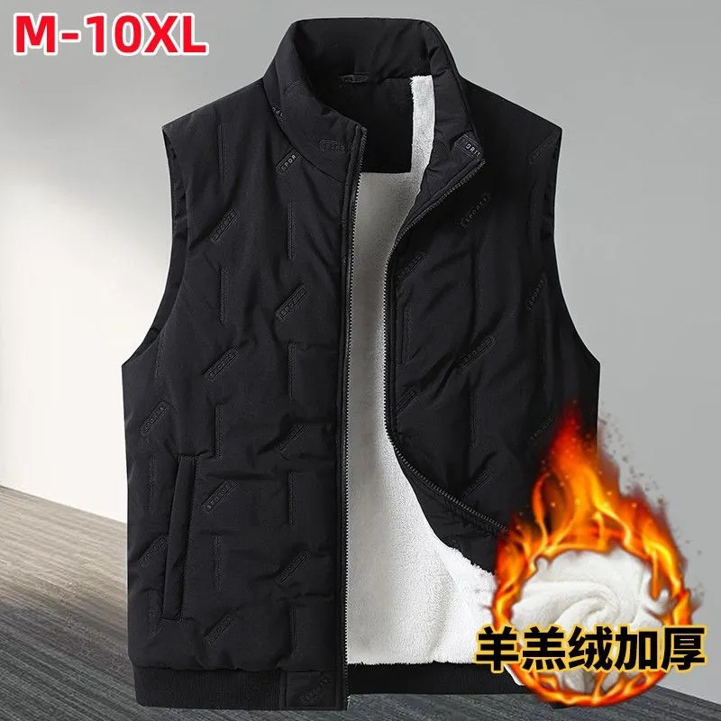 블랙 벨벳 두꺼운 따뜻한 조끼