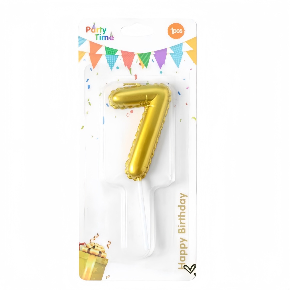 Velas numéricas decorativas para pastel de cumpleaños