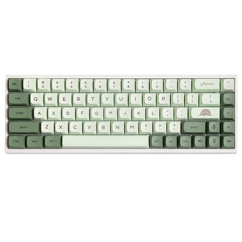 Капачка-ключ Matcha из PBT материала, саблиматизация совместима с механической клавиатурой XDA, высоко персонализированная, производитель индивидуальных ключей, оптовый
