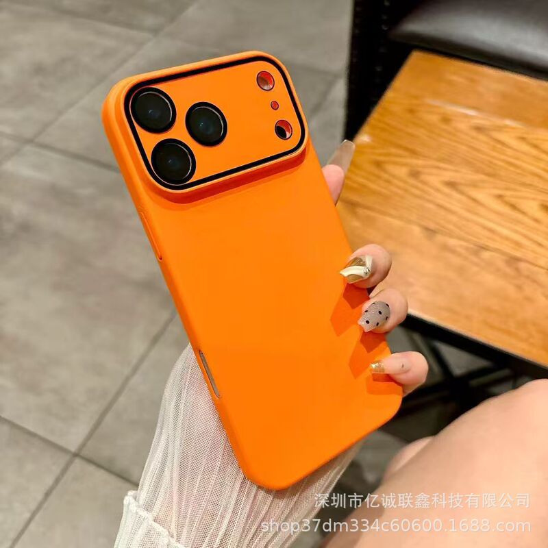 Suitable for Apple 18Promax Skin-Feel Phone Case, iPhone 17 with Lens Film, 14 Ultra-Thin Anti-Fall Pc Protective Case Suitable for Apple 18Promax Skin-Feel Phone Case, iPhone 17 with Lens Film, 14 Ultra-Thin Anti-Fall Pc Protective Case