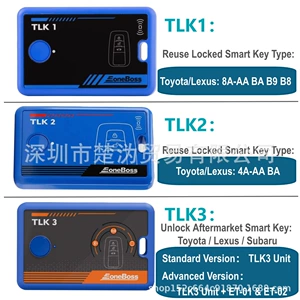 EONEBOSS TLK1 TLK2 TLK3 Remote Generation Tool for Toyota Remote Control Generation