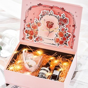 Расширенная подарочная коробка на день Святого Валентина, изысканный стиль