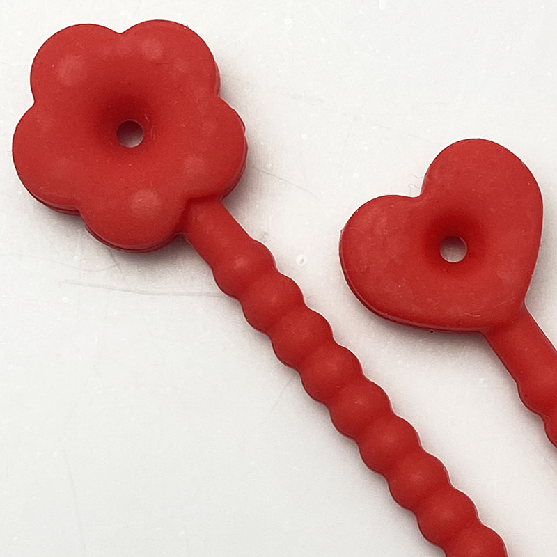 Fabricante de 210mm de plástico de silicona de alambre de corbata hebilla suelta corbata al por mayor hecha a mano diy corbata accesorios de la joyería