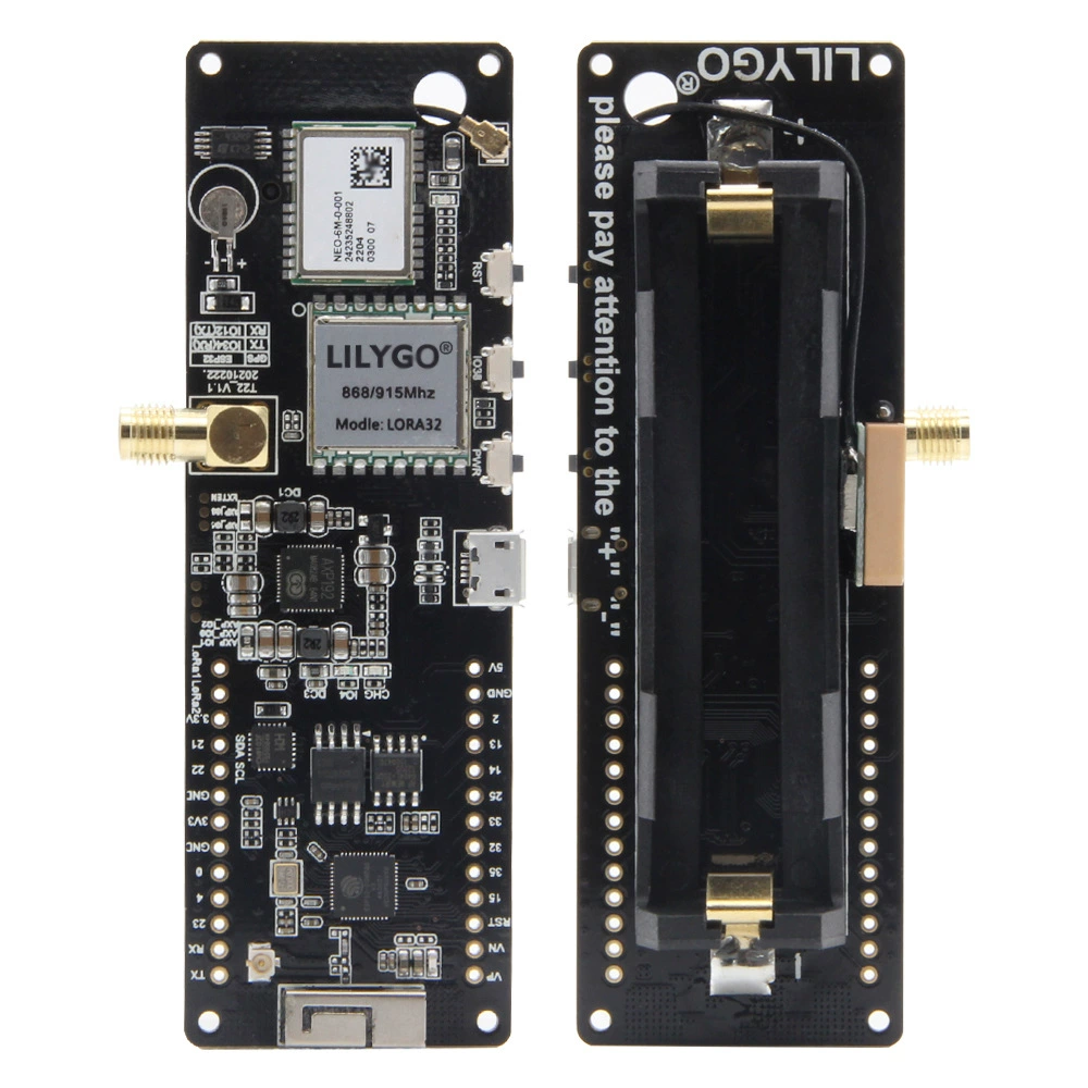 Т-ЛЕЙБ T-BEAM V1.2 LORA ESP32 GPS Neo-6M WiFi Bluetooth Беспроводной модуль