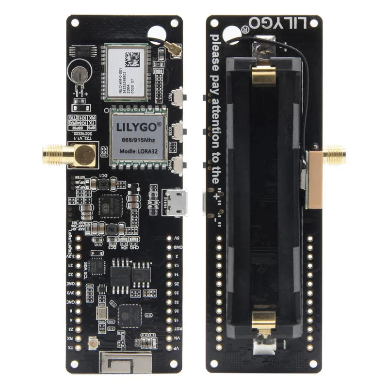 Т-ЛЕЙБ T-BEAM V1.2 LORA ESP32 GPS Neo-6M WiFi Bluetooth Беспроводной модуль