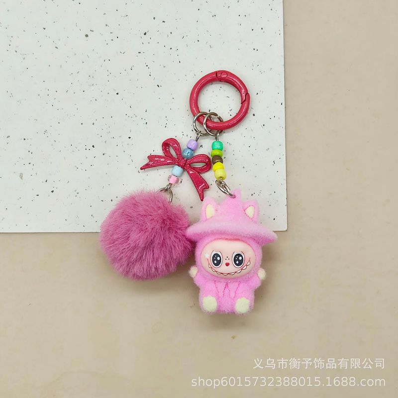 植绒魔术帽布布羊萌粒摆件卡通可爱桌面装饰品潮玩公仔创意小挂件|undefined