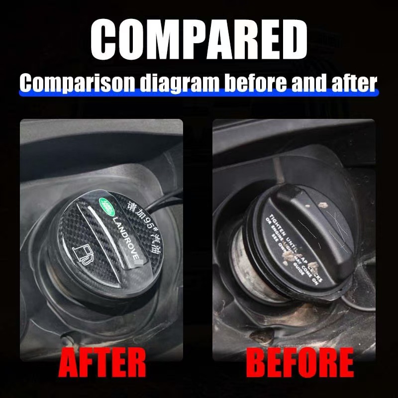 Cross-border dedicated car outer fuel tank cap dry carbon fiber fuel tank cap suitable for BMW Honda Toyota fuel cap modification