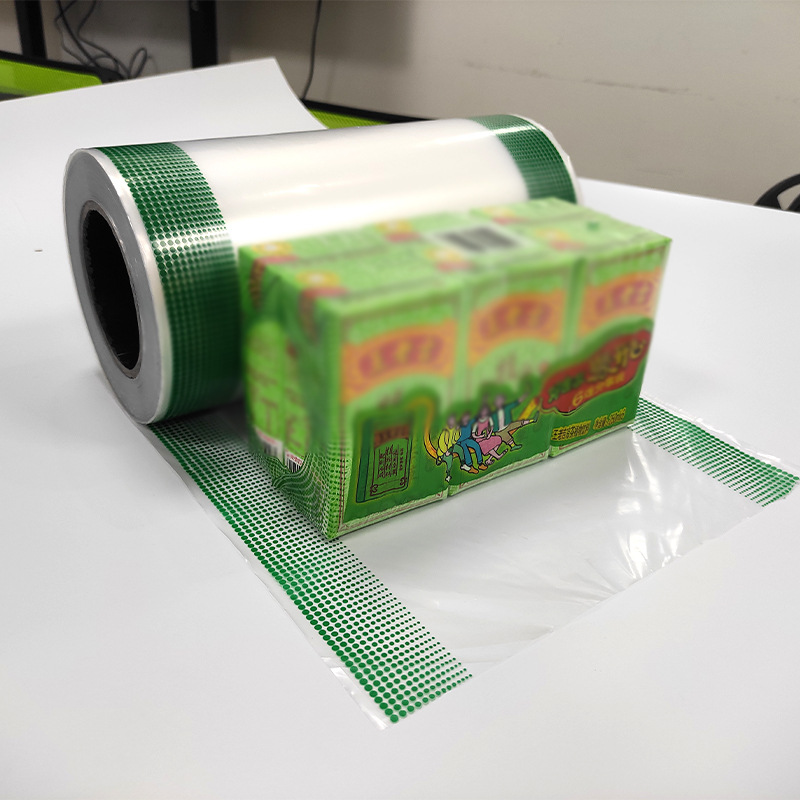 Suministro de fábrica PE película Termocontraíble película de sellado de plástico transparente PE película Termocontraíble bolsa de encogimiento al por mayor en stock película de encogimiento