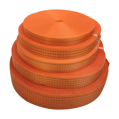 Trailer rope/net/strap: flat strap rope thickened wear-resistant