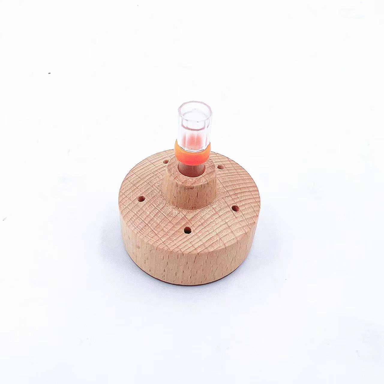 修表工具 木质起子咀座 储存高档起子头 螺丝刀头 底部防滑 亚克