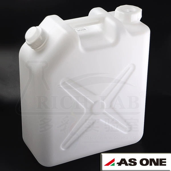 Пластиковый квадратный горшок 20л сопло Воронка HDPE площади баррель химических и фармацевтических экспериментальных отходов рециркулируя ствол импортированные ASONE