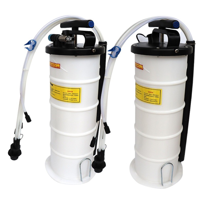 6,5 L unidad de bombeo neumática manual de doble propósito bomba de aceite manual unidad de bombeo neumática aceite freno cambiador de aceite