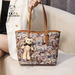 Beibao Bao Origin Factory Bags Small Bear Women's Handbags Tote Bags Versatile Shoulder Bags Fashion Crossbody Bags