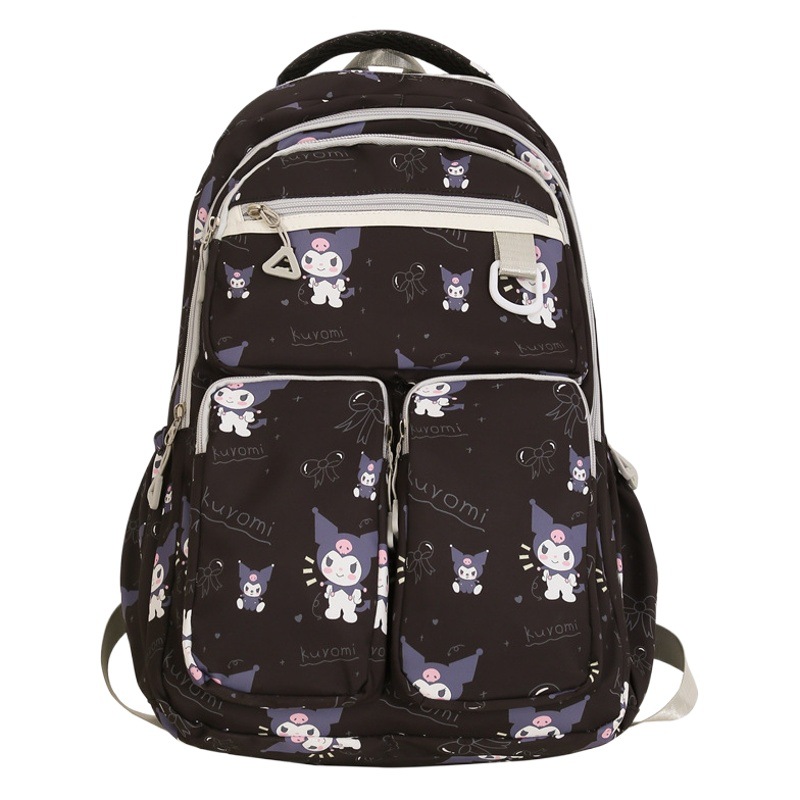 Casual mochila de las mujeres oso floral Escuela Secundaria mochila simple moda todo partido de gran capacidad mochila para estudiantes universitarios nuevo