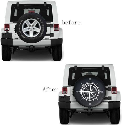 Spare Tire Cover, Practical Car Accessories, Source Factory, Amazon Dropshipping, Cross-Border 14-18inch Decoration Items