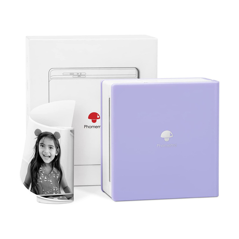 M03AS Impresora incorrecta de impresión Xiansen Versión en el extranjero del teléfono móvil Bluetooth Conexión sin tinta Máquina doméstica para estudiantes de 300DPI