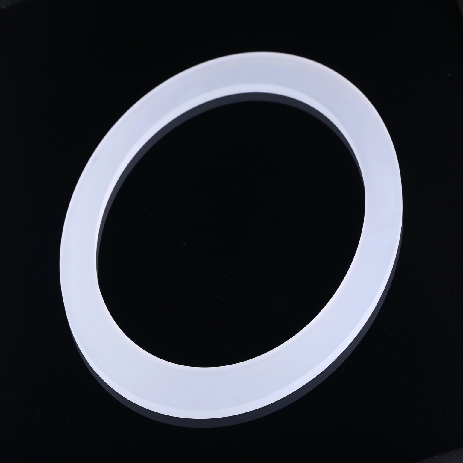 耐高温 耐腐蚀 石英玻璃环 多规格石英法兰 厂家供应 磨砂石英环