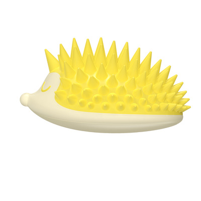 新品跨境神器洗头梳按摩刷挠痒抓头按摩气囊小刺猬洗头梳子